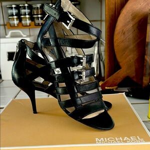 Michael Kors Black Sophisticated Heels